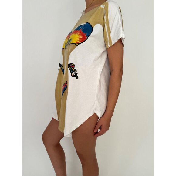 90s vintage bikini body graphic novelty funny beach vacation coverup tee shirt - Picture 3 of 10